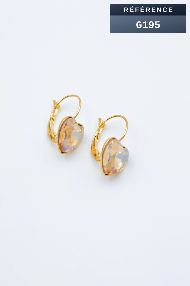 Grossiste Beli & Jolie - Boucles d'oreilles en acier inoxydable