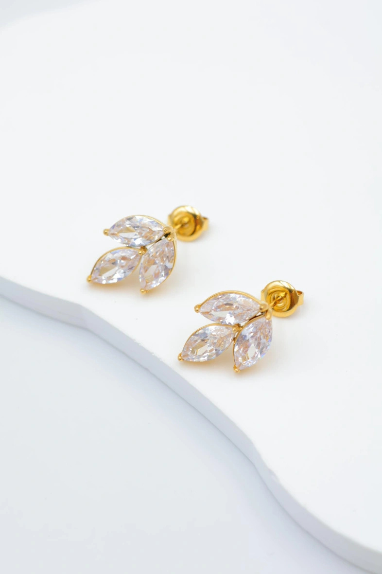 Grossiste Beli & Jolie - Boucles d'oreilles en acier inoxydable