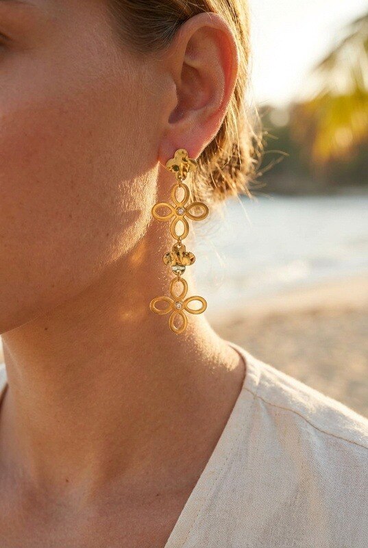 Mayorista Beli & Jolie - Pendientes de acero inoxidable