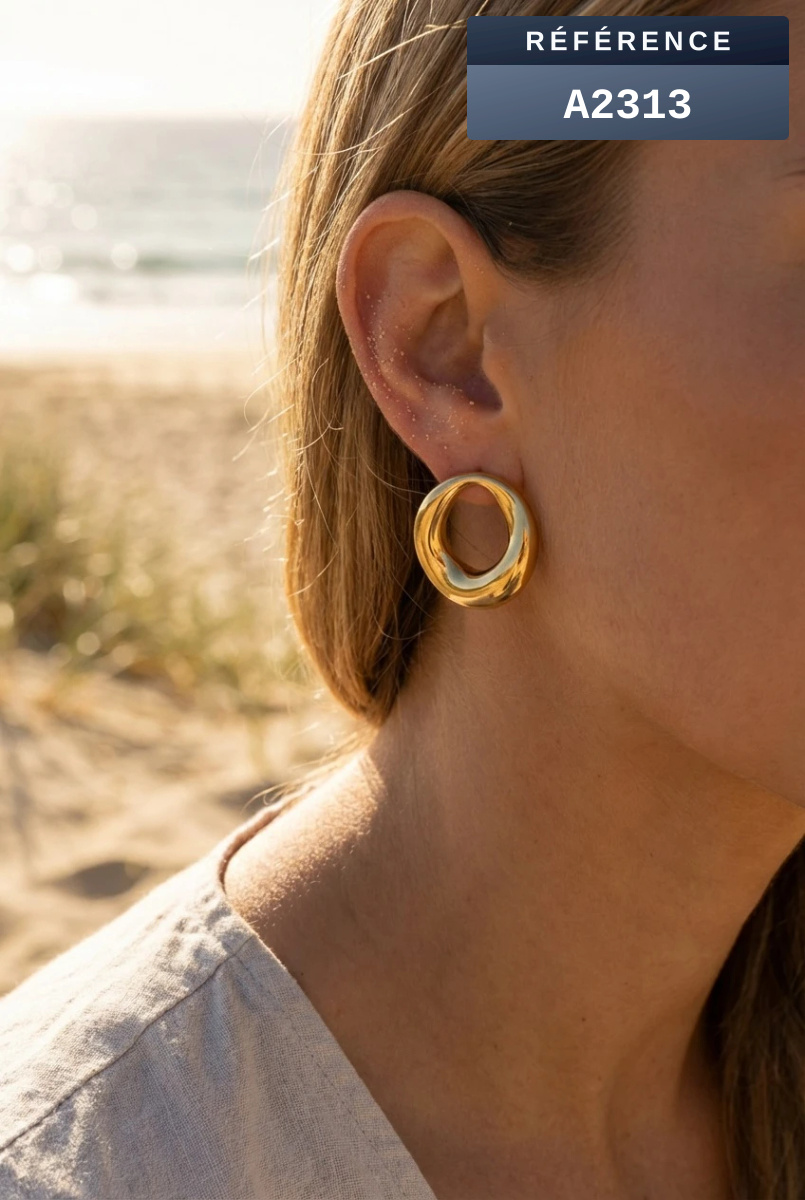 Wholesaler Beli & Jolie - Stainless steel earrings
