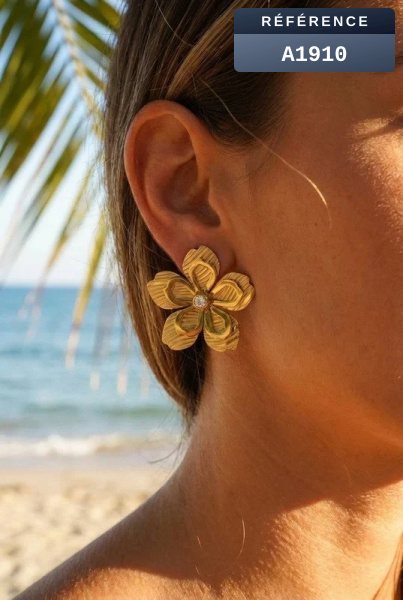 Wholesaler Beli & Jolie - Stainless steel earrings
