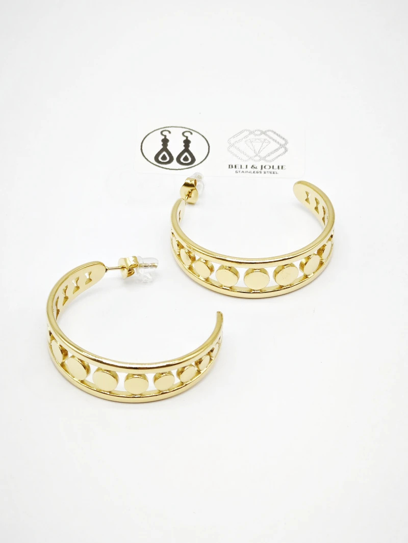 Mayorista Beli & Jolie - Pendientes de acero inoxidable