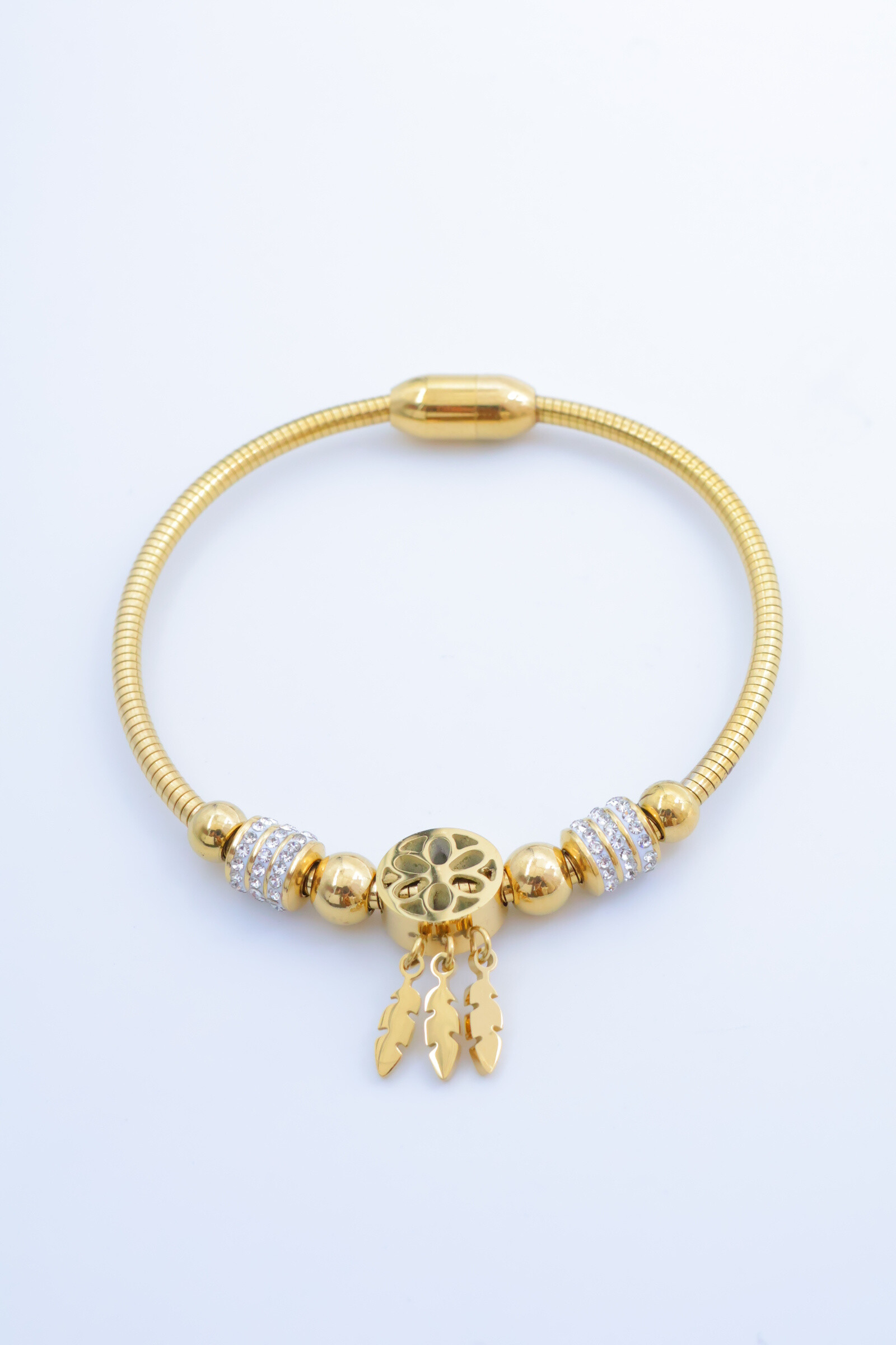Grossista Beli & Jolie - Bracciale rigido in acciaio inossidabile
