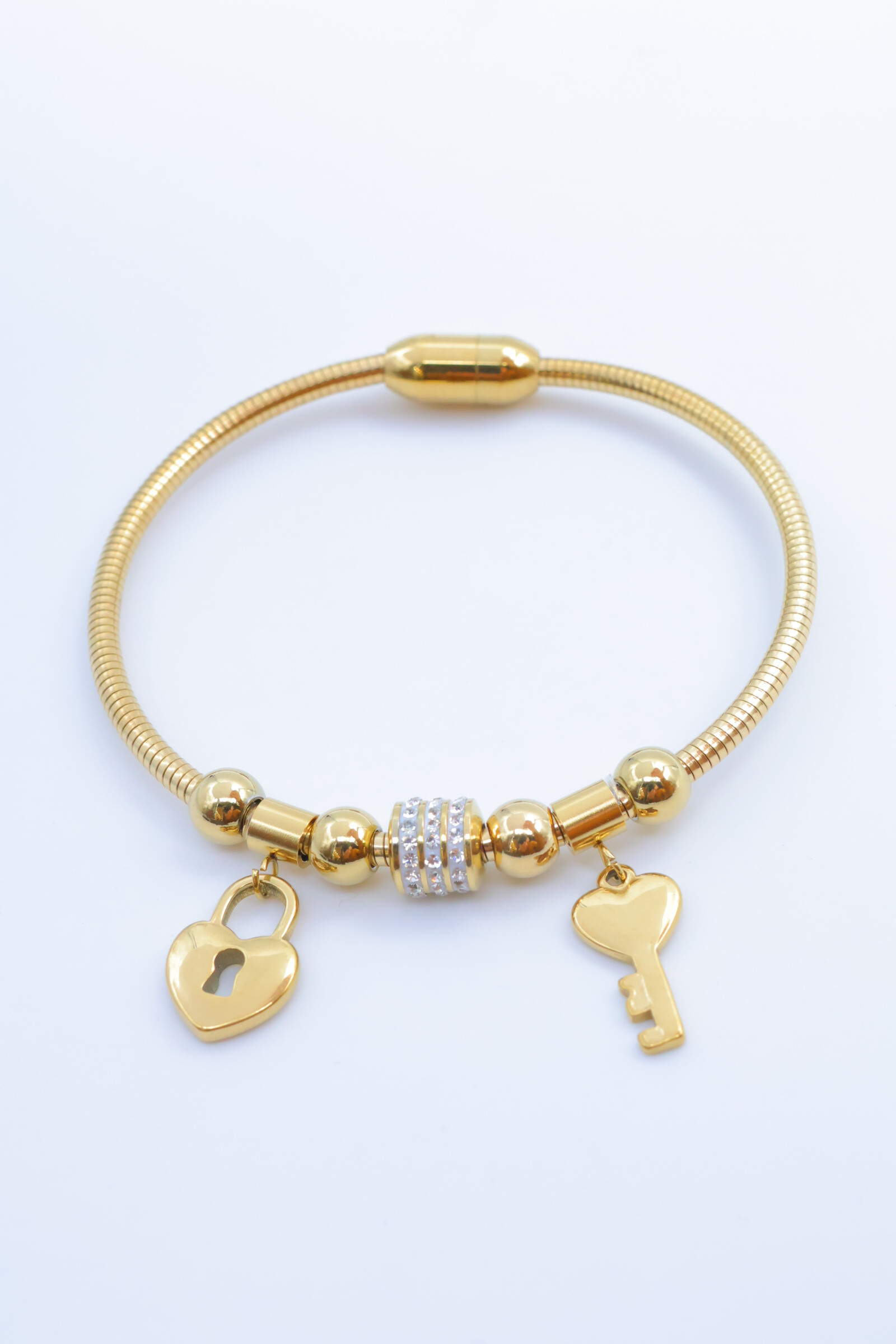 Grossista Beli & Jolie - Bracciale rigido in acciaio inossidabile