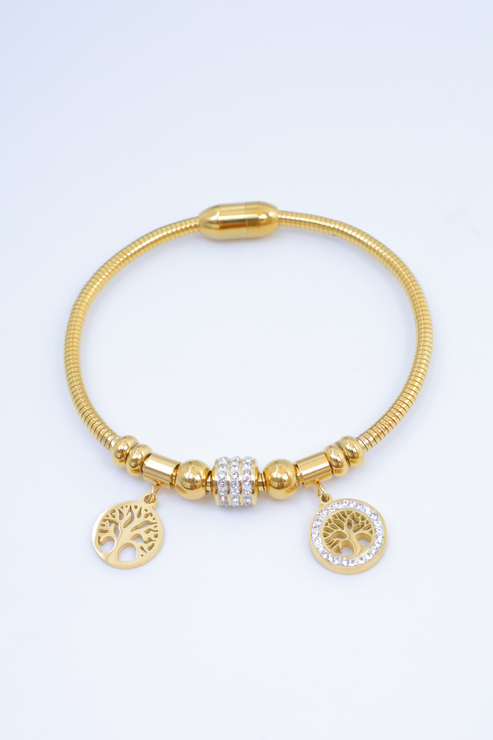 Grossista Beli & Jolie - Bracciale rigido in acciaio inossidabile
