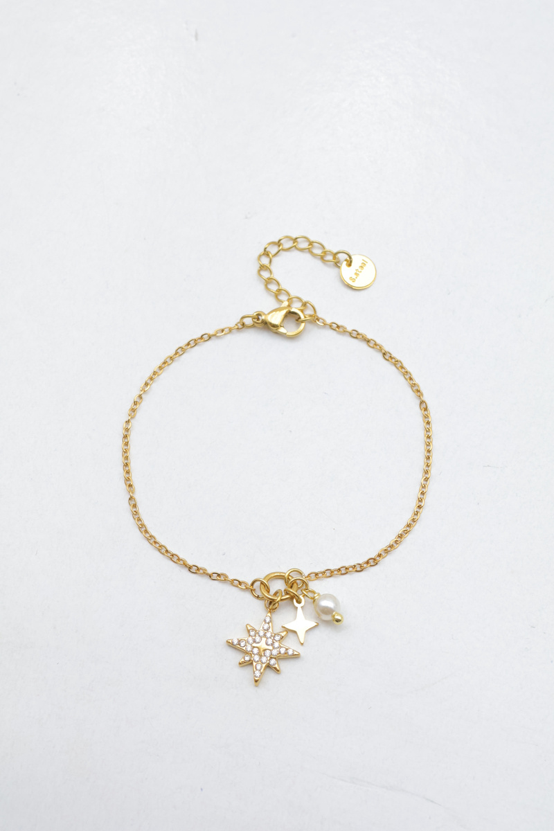Grossiste Beli & Jolie - Bracelet en acier inoxydable