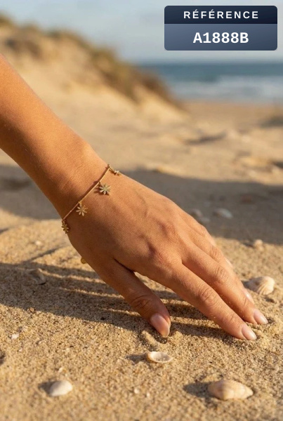 Grossiste Beli & Jolie - Bracelet en acier inoxydable