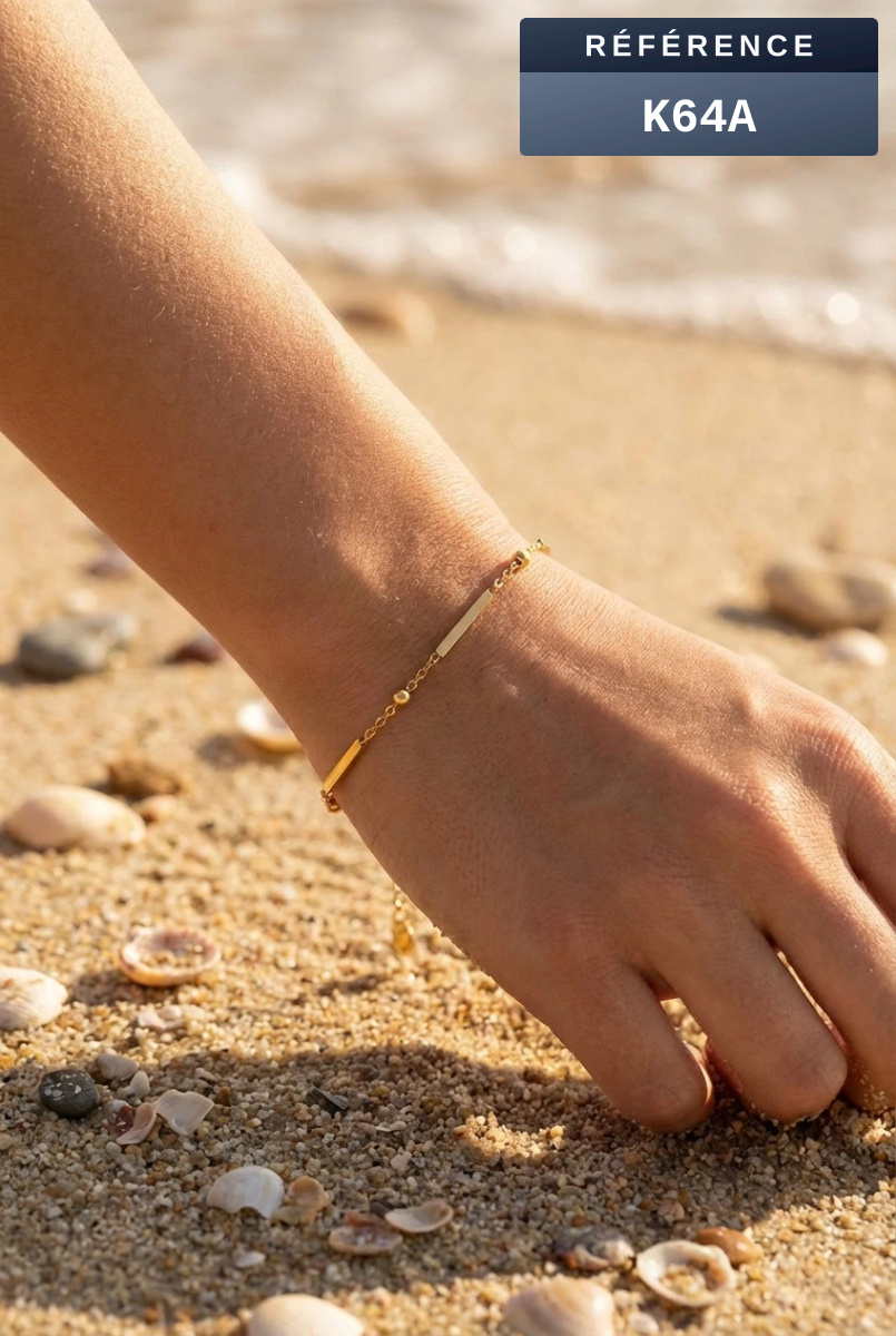 Großhändler Beli & Jolie - Armband aus Edelstahl
