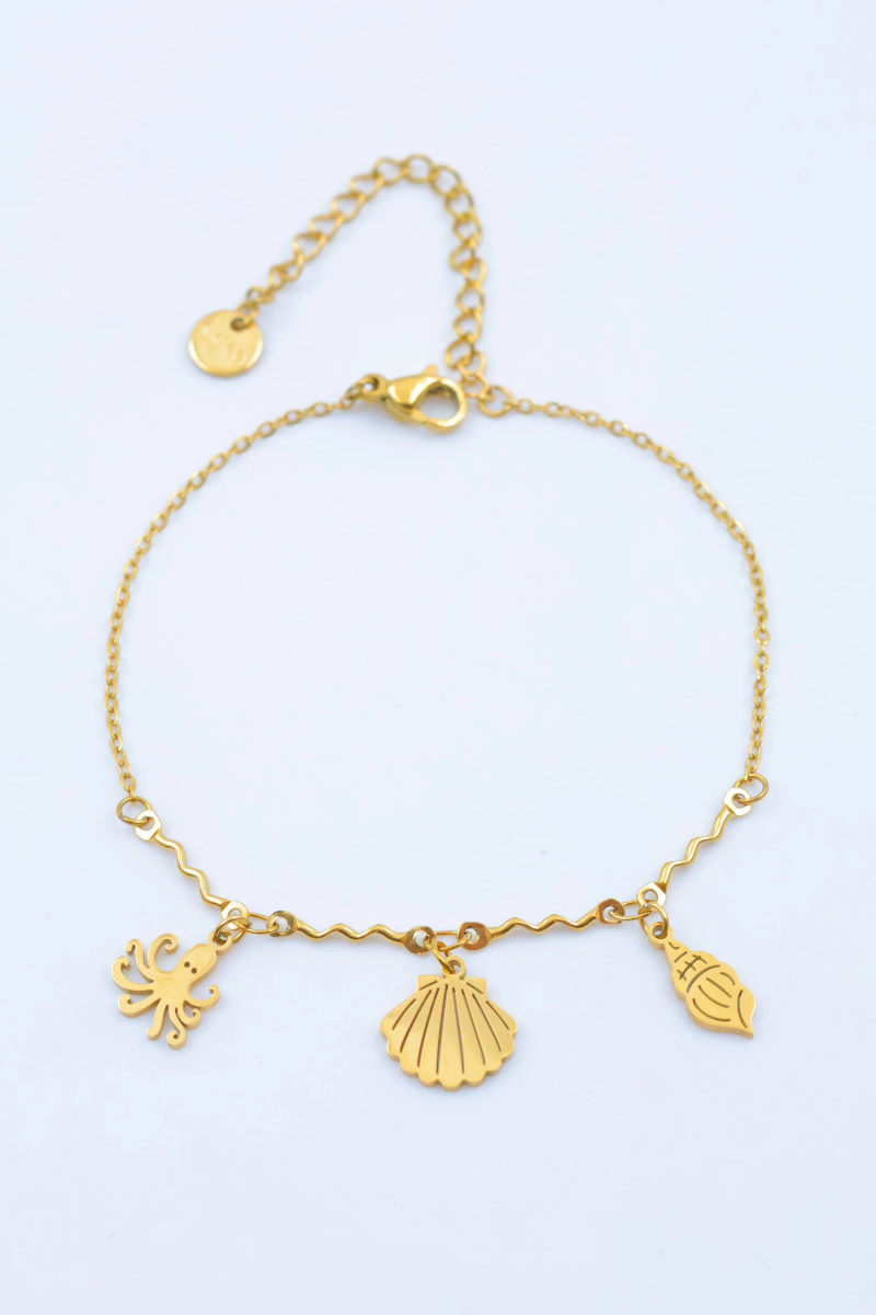 Grossiste Beli & Jolie - Bracelet en acier inoxydable