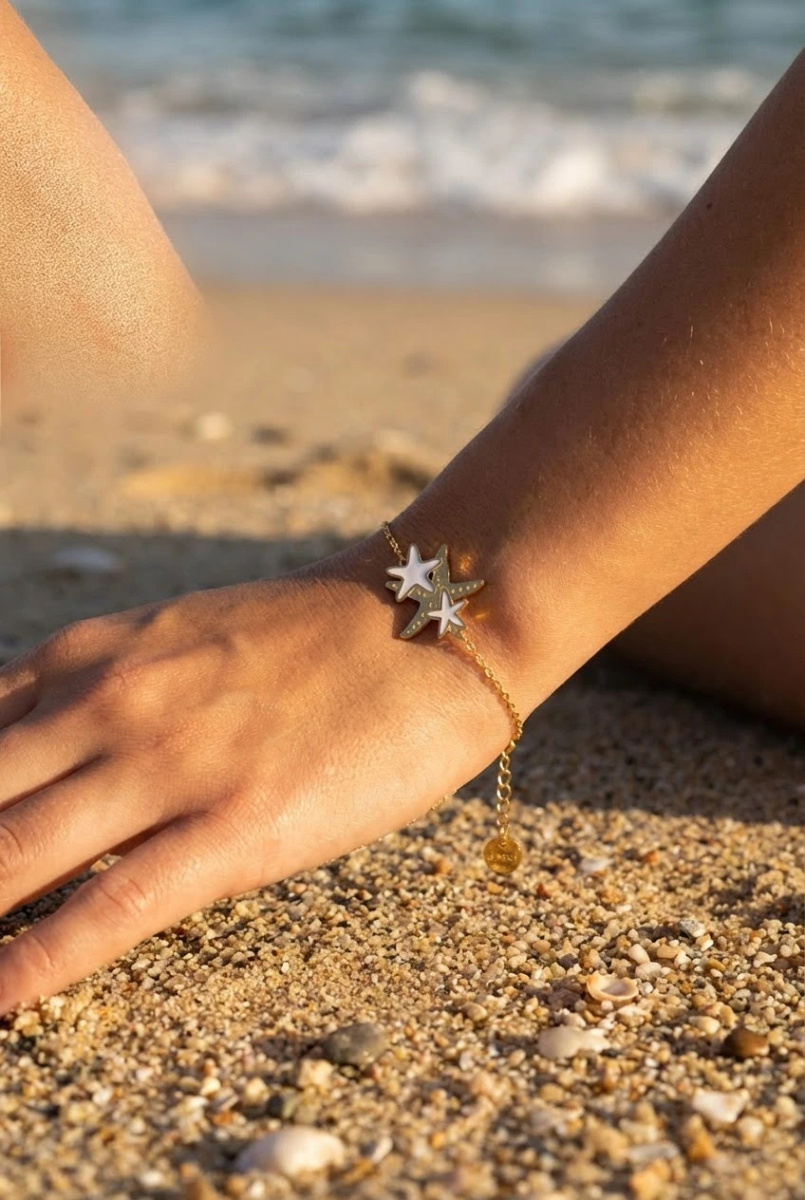 Mayorista Beli & Jolie - Pulsera de acero inoxidable