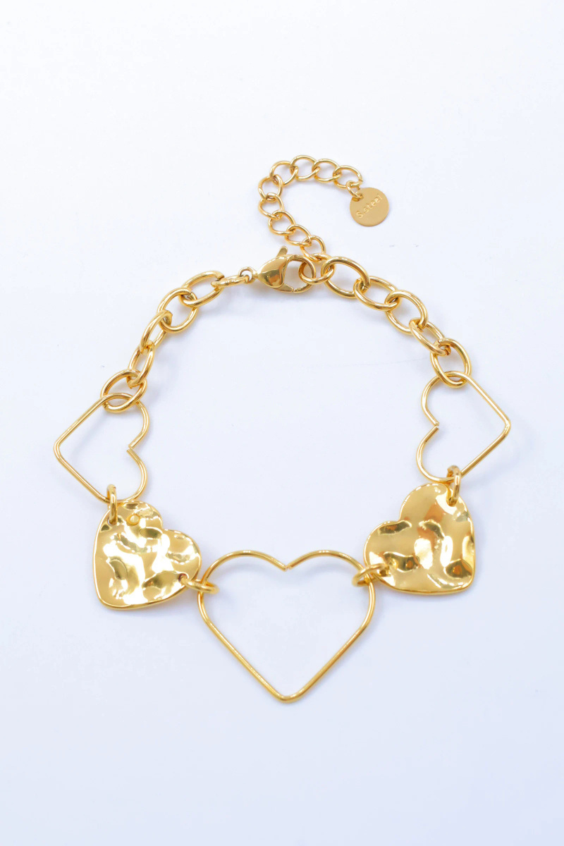 Grossiste Beli & Jolie - Bracelet en acier inoxydable