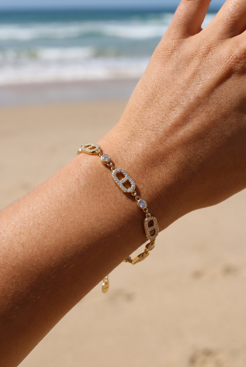 Grossiste Beli & Jolie - Bracelet en acier inoxydable