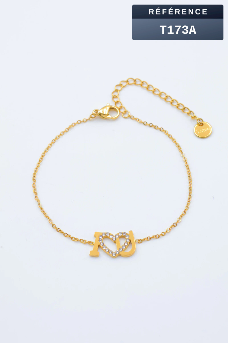 Grossiste Beli & Jolie - Bracelet en acier inoxydable