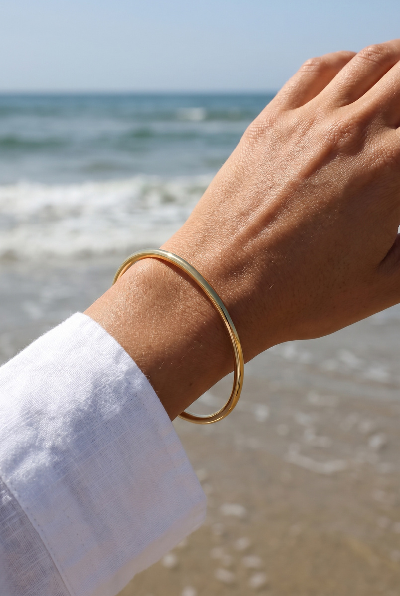 Grossiste Beli & Jolie - Bracelet en acier inoxydable