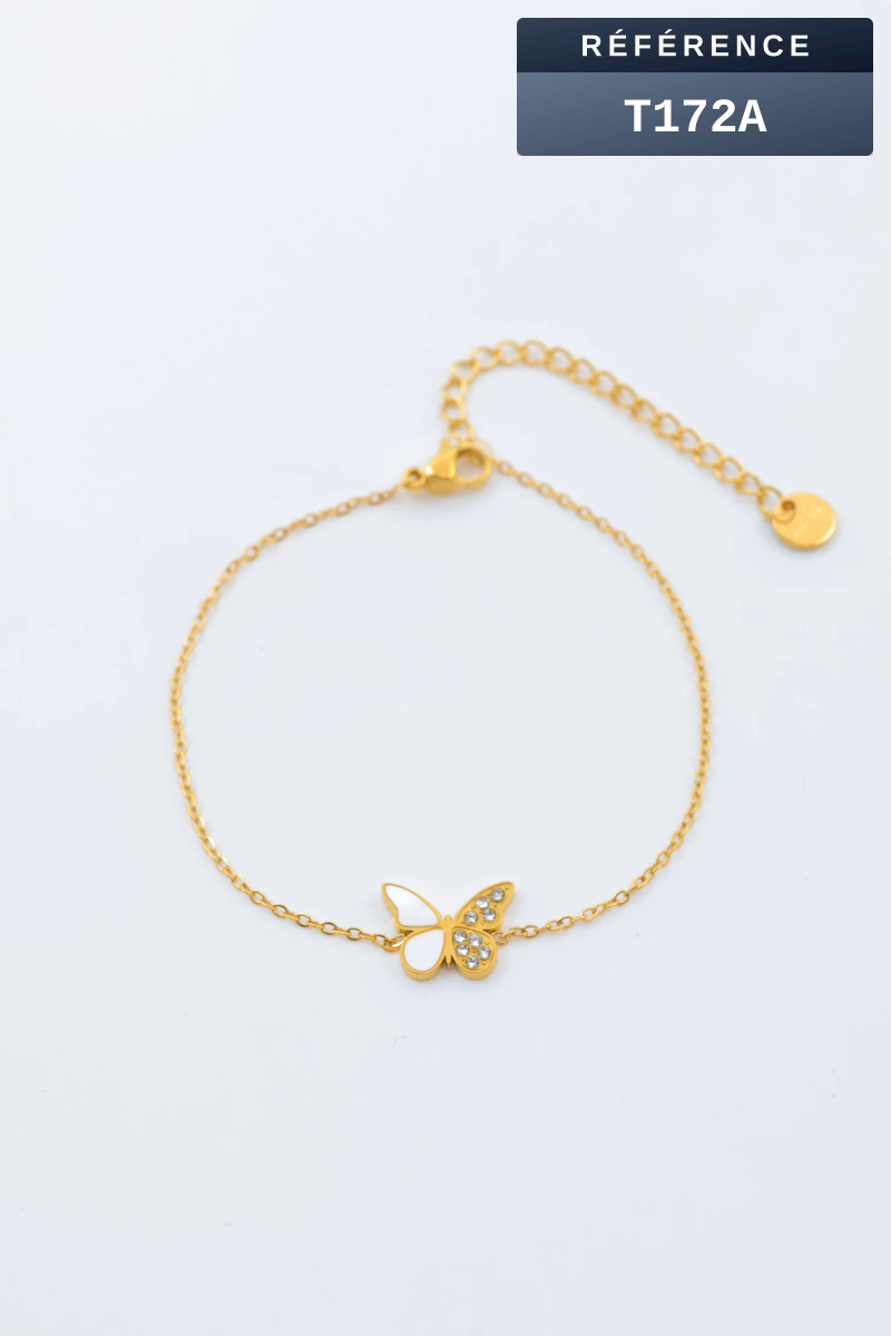 Grossiste Beli & Jolie - Bracelet en acier inoxydable