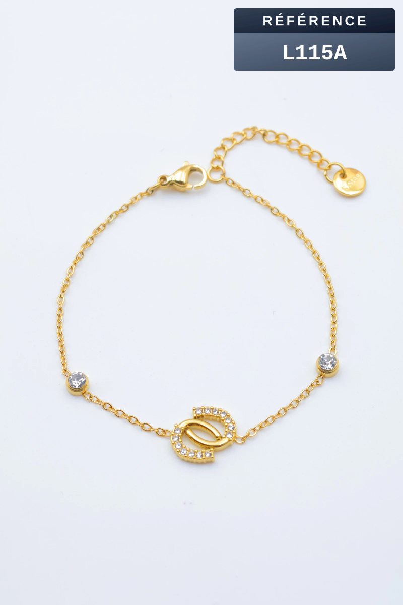 Grossiste Beli & Jolie - Bracelet en acier inoxydable