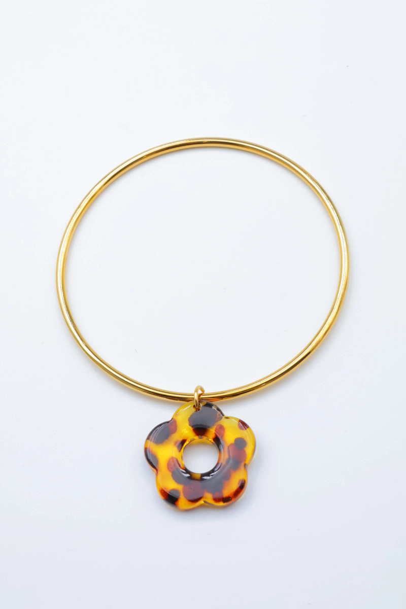 Grossiste Beli & Jolie - Bracelet jonc en acier inoxydable