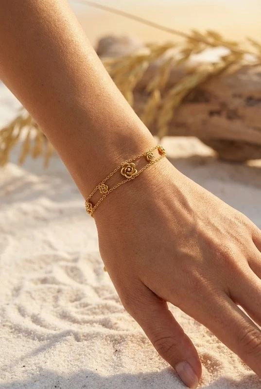 Mayorista Beli & Jolie - Pulsera de acero inoxidable