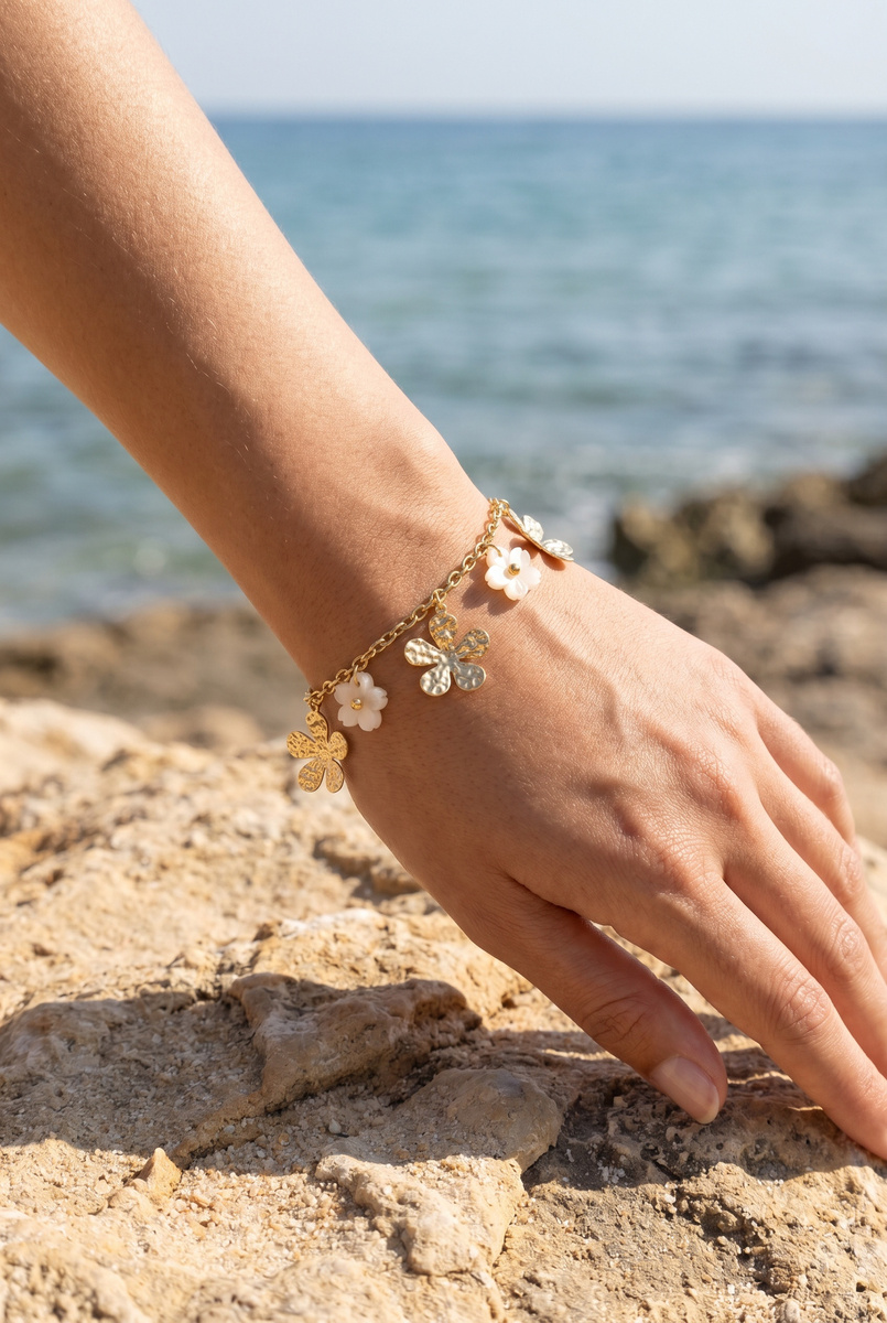 Grossiste Beli & Jolie - Bracelet en acier inoxydable