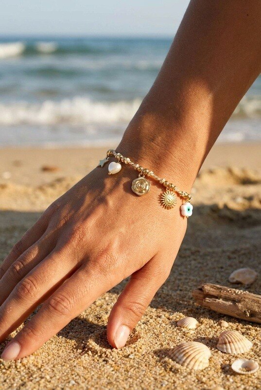 Mayorista Beli & Jolie - Brazalete de acero inoxidable