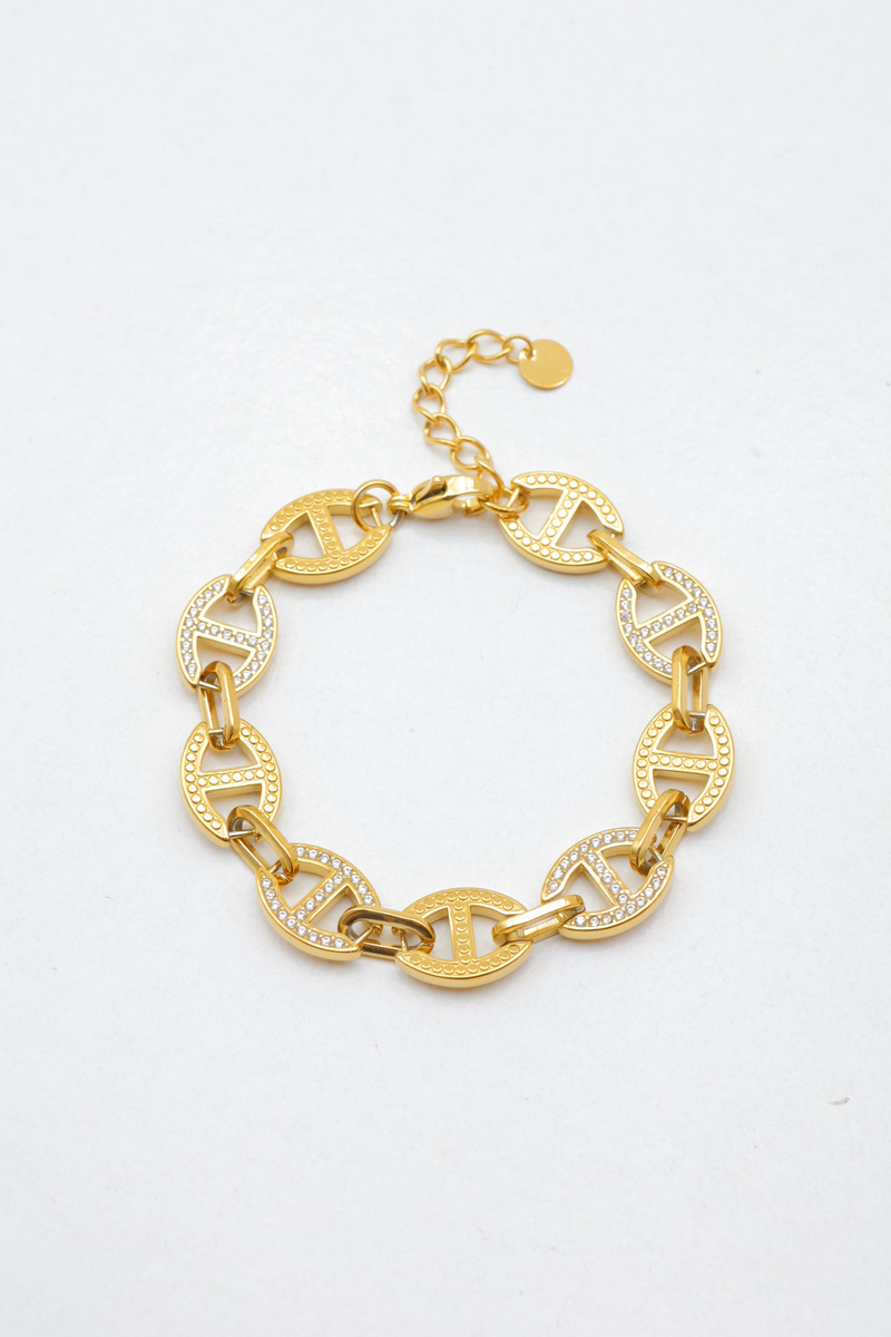 Grossiste Beli & Jolie - Bracelet en acier inoxydable