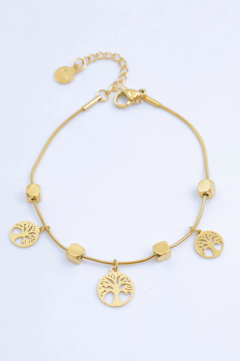 Grossiste Beli & Jolie - Bracelet en acier inoxydable
