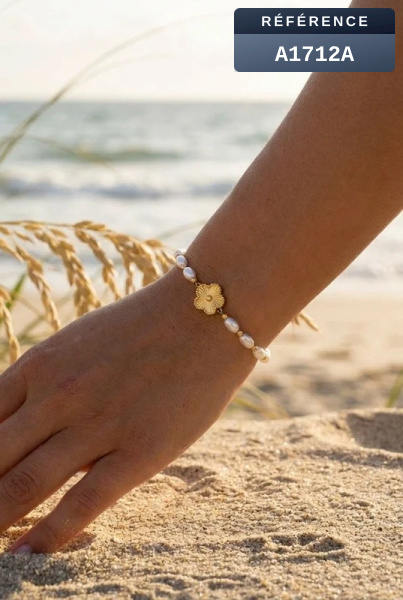 Grossiste Beli & Jolie - Bracelet en acier inoxydable