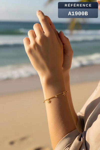 Grossiste Beli & Jolie - Bracelet en acier inoxydable