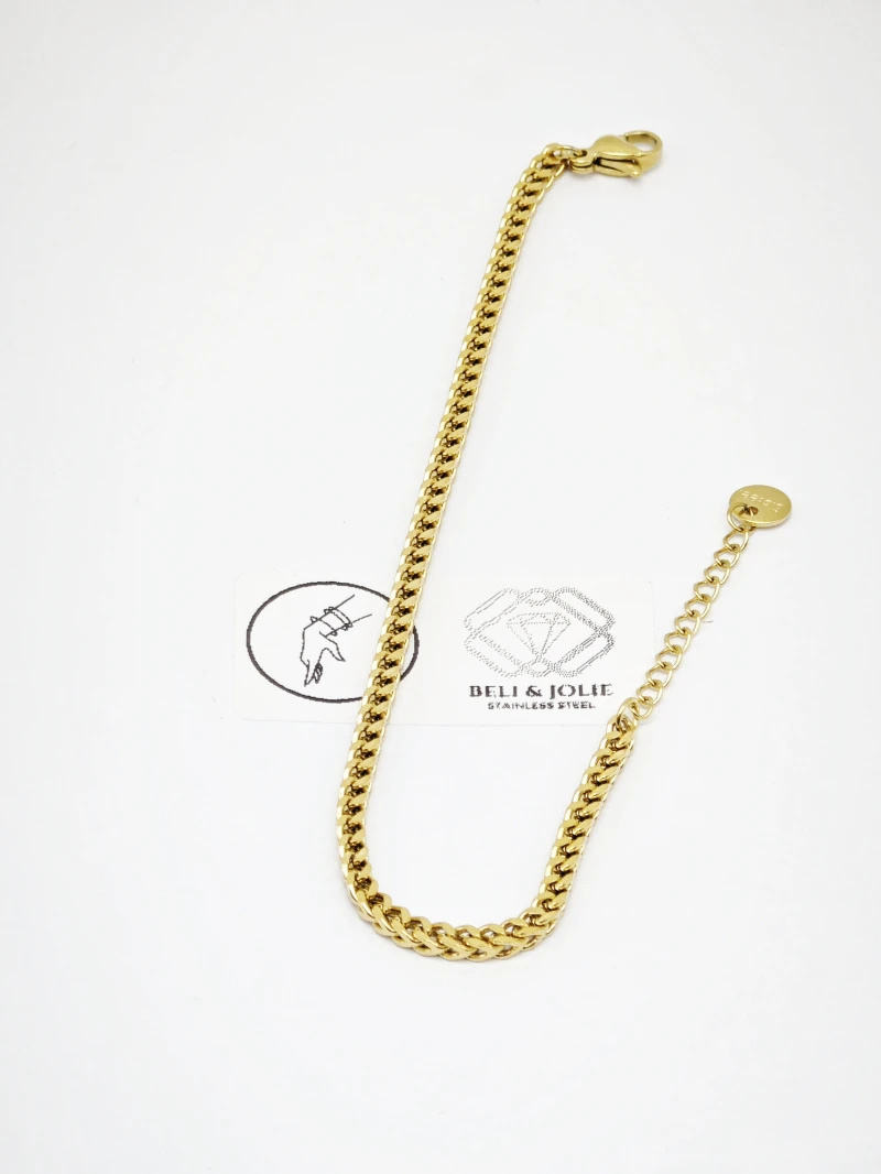 Grossiste Beli & Jolie - Bracelet en acier inoxydable