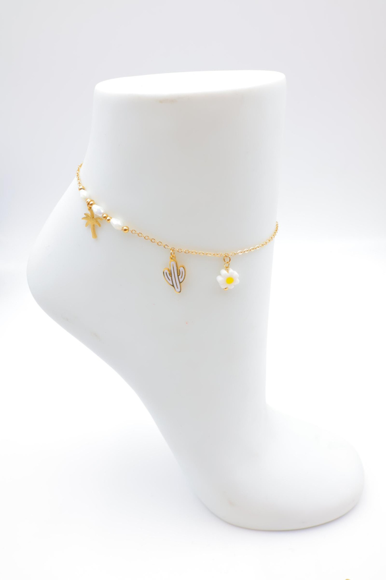 Wholesaler Beli & Jolie - Stainless steel anklet
