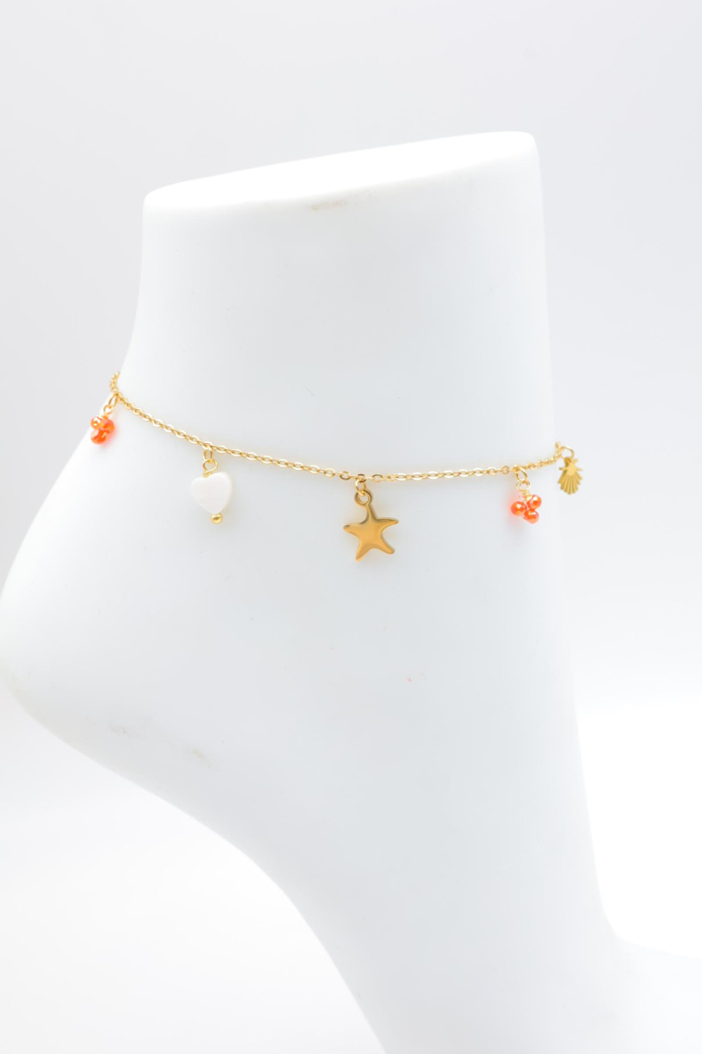 Wholesaler Beli & Jolie - Stainless steel anklet