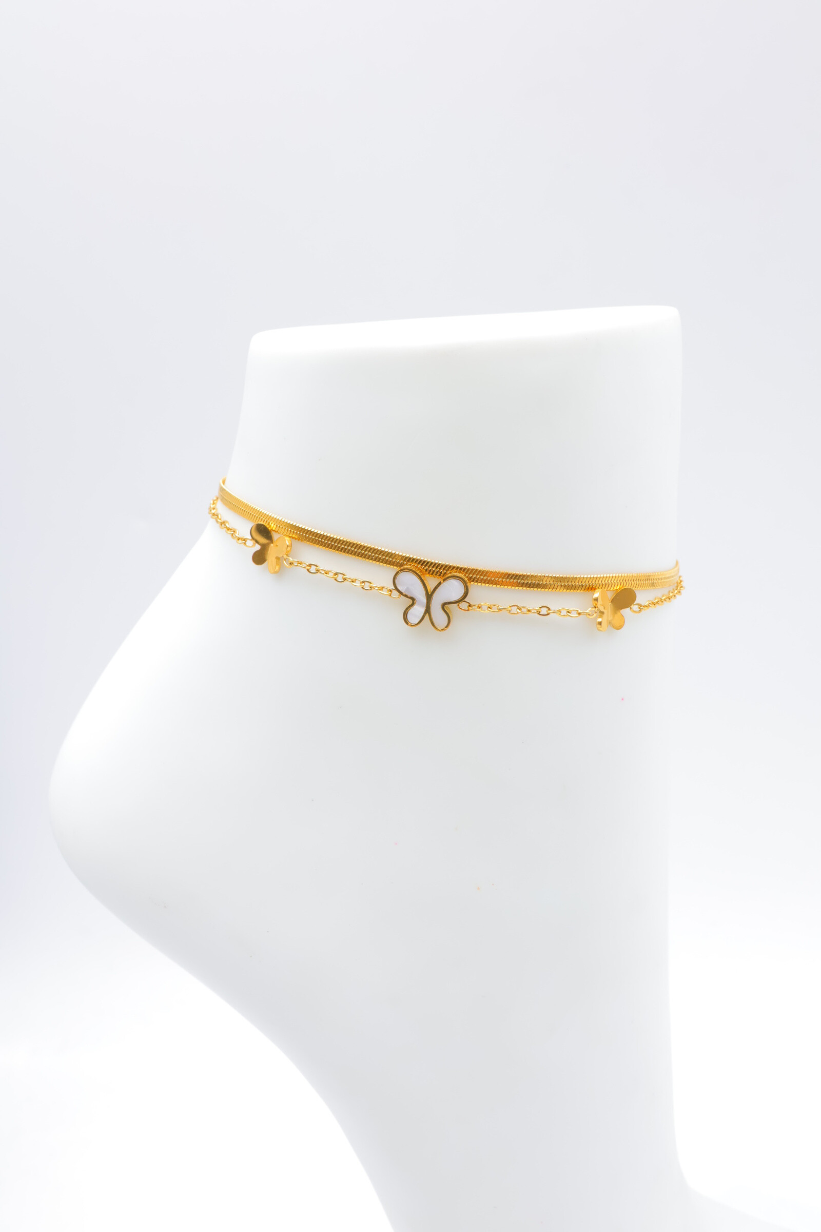 Wholesaler Beli & Jolie - Stainless steel anklet