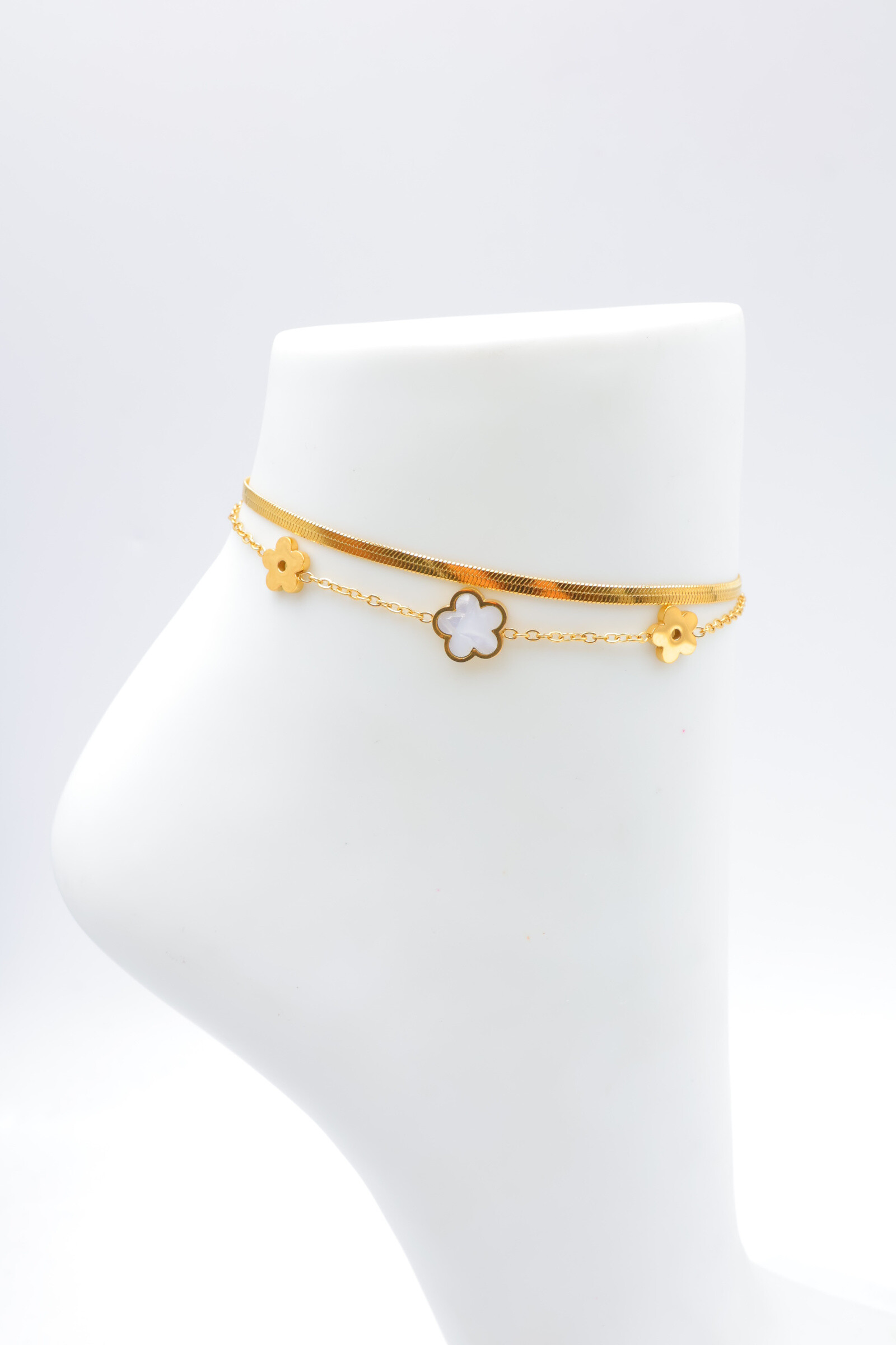 Wholesaler Beli & Jolie - Stainless steel anklet