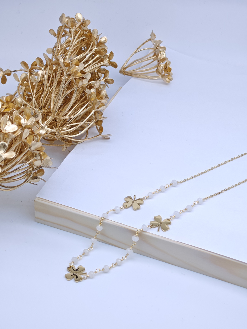 Grossiste Beli & Jolie - Collier en acier inoxydable
