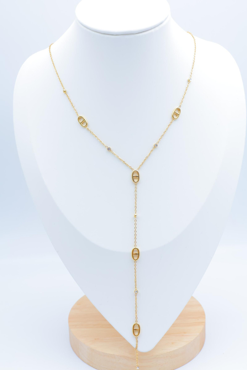 Grossiste Beli & Jolie - Collier en acier inoxydable