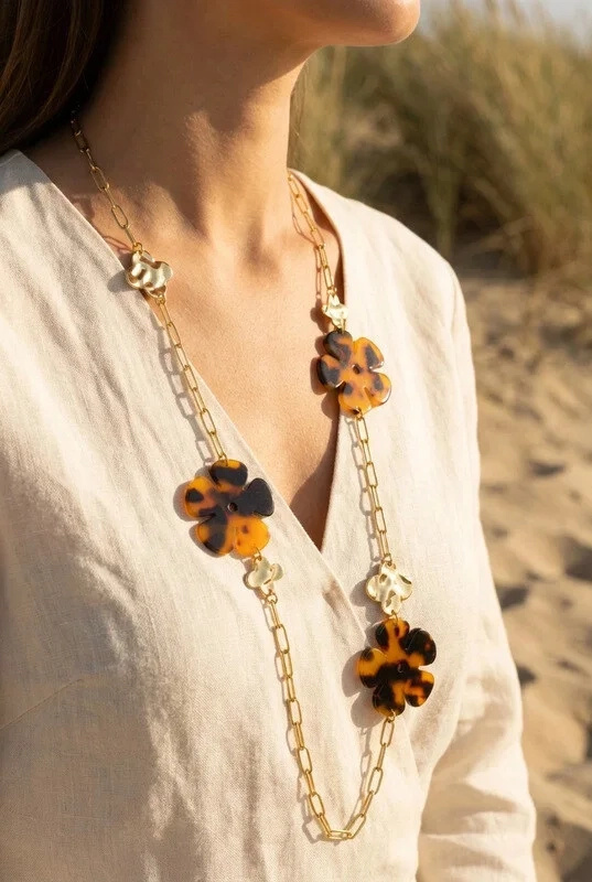 Wholesaler Beli & Jolie - Stainless steel long necklace
