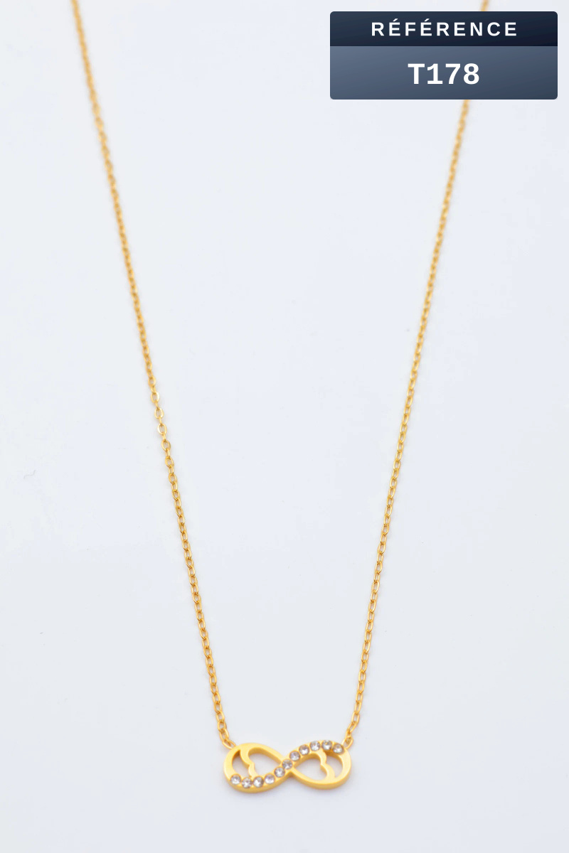 Grossiste Beli & Jolie - Collier en acier inoxydable