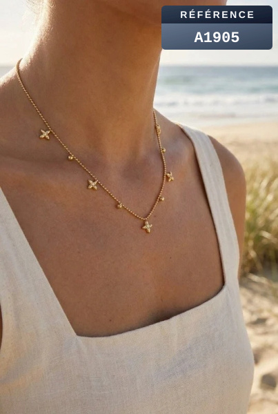 Wholesaler Beli & Jolie - Stainless steel necklace