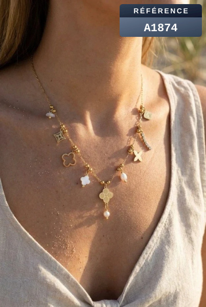 Wholesaler Beli & Jolie - Stainless steel necklace