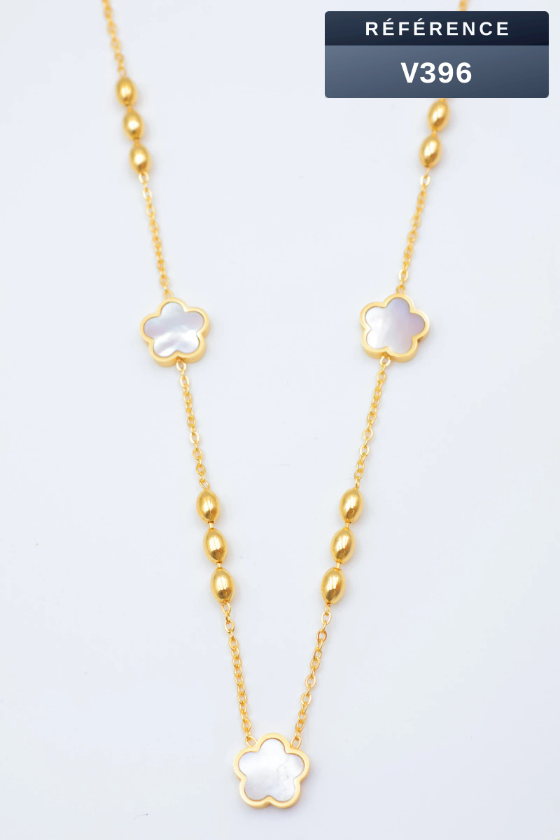 Grossiste Beli & Jolie - Collier en acier inoxydable