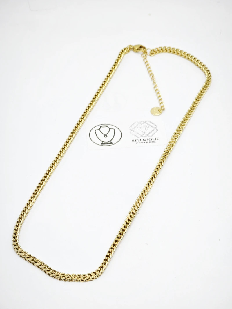 Grossiste Beli & Jolie - Collier en acier inoxydable