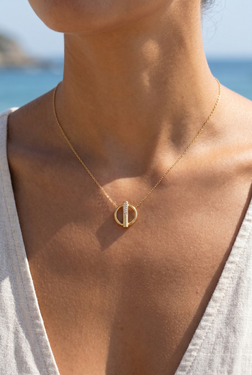 Grossiste Beli & Jolie - Collier en acier inoxydable