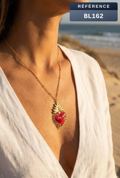 Grossiste Beli & Jolie - Collier - Acier Inoxydable