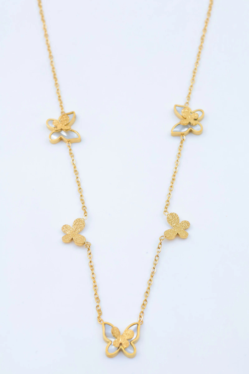 Mayorista Beli & Jolie - Collar de acero inoxidable