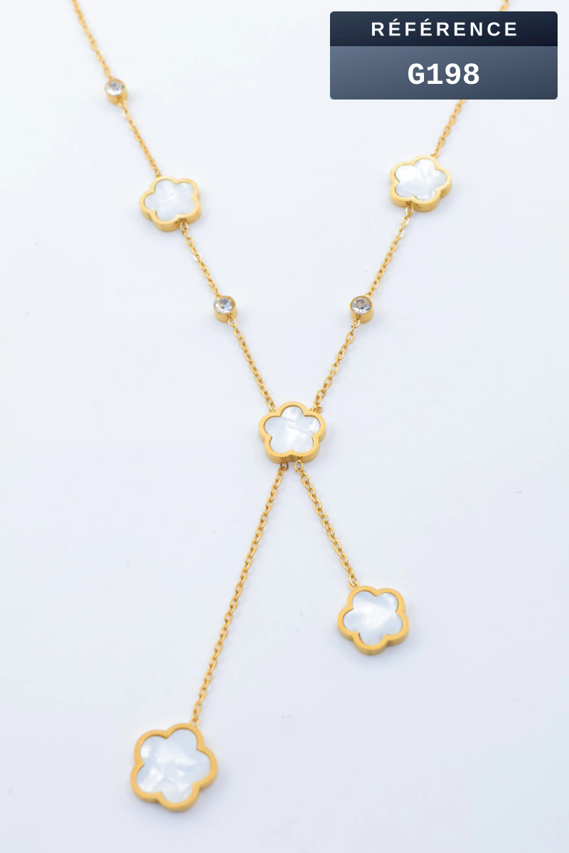 Grossiste Beli & Jolie - Collier en acier inoxydable