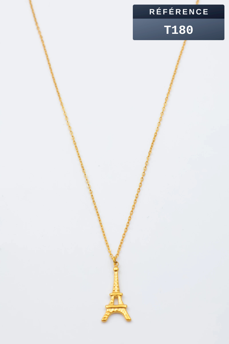 Grossiste Beli & Jolie - Collier en acier inoxydable