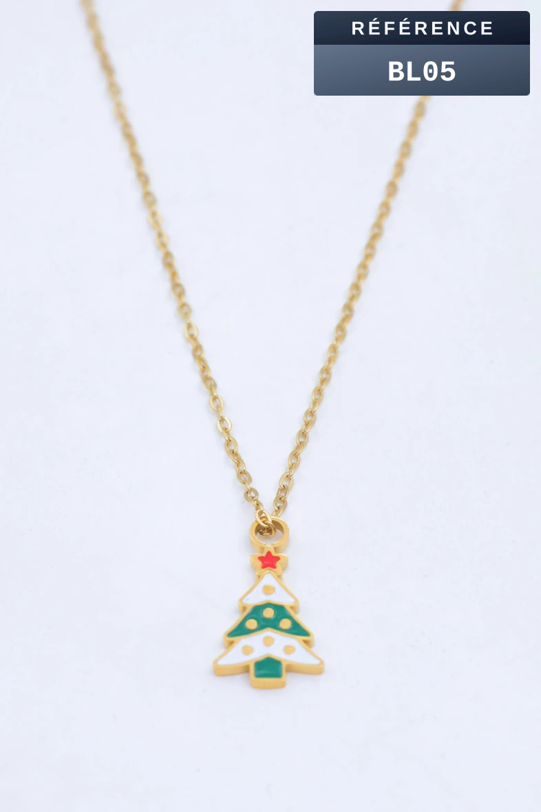 Grossiste Beli & Jolie - Collier en acier inoxydable