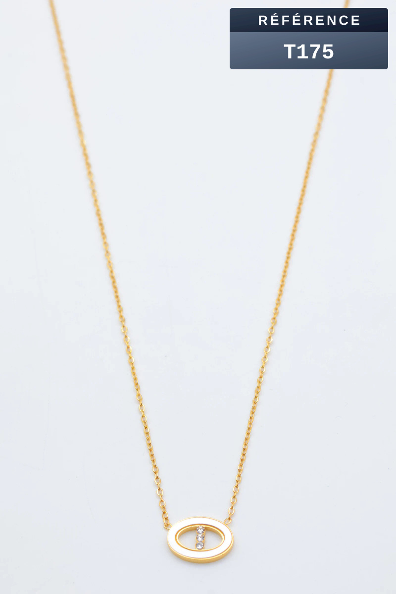 Grossiste Beli & Jolie - Collier en acier inoxydable