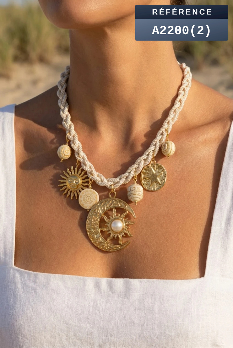 Grossista Beli & Jolie - Collana in acciaio inossidabile