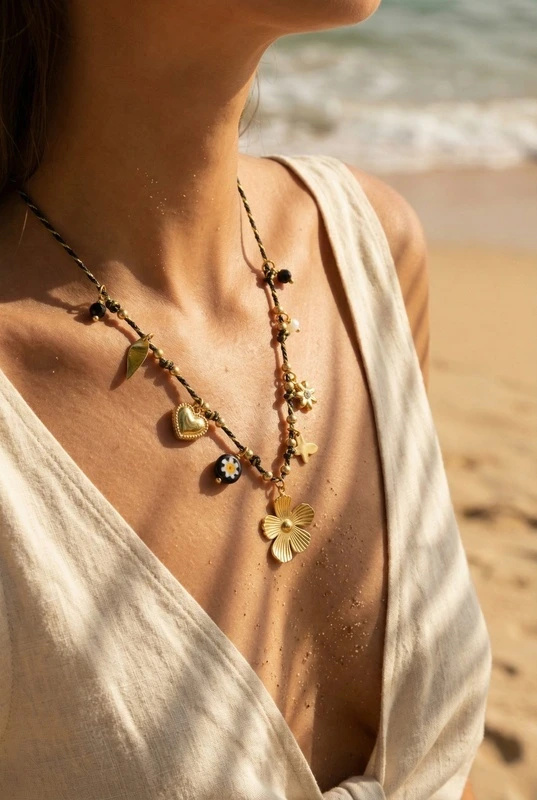 Grossiste Beli & Jolie - Collier en acier inoxydable